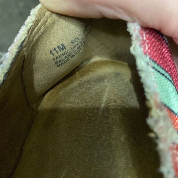 Aerosoles loafer flats size 11 canvas flats - Picture 9 of 9